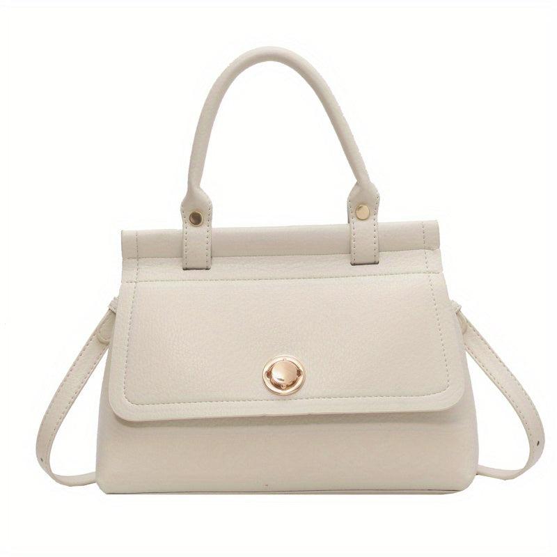 Stylish PU Crossbody Tote Bag Satchel Shoulder Bag for Women