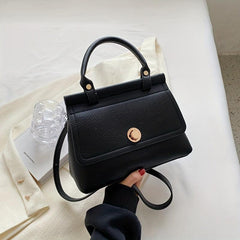 Stylish PU Crossbody Tote Bag Satchel Shoulder Bag for Women