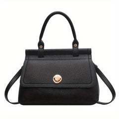 Stylish PU Crossbody Tote Bag Satchel Shoulder Bag for Women
