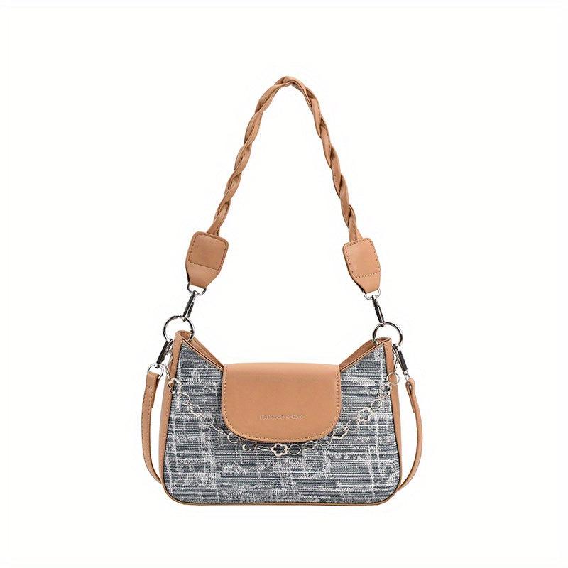 Vintage Retro Shoulder Bag Women's Casual Handbag