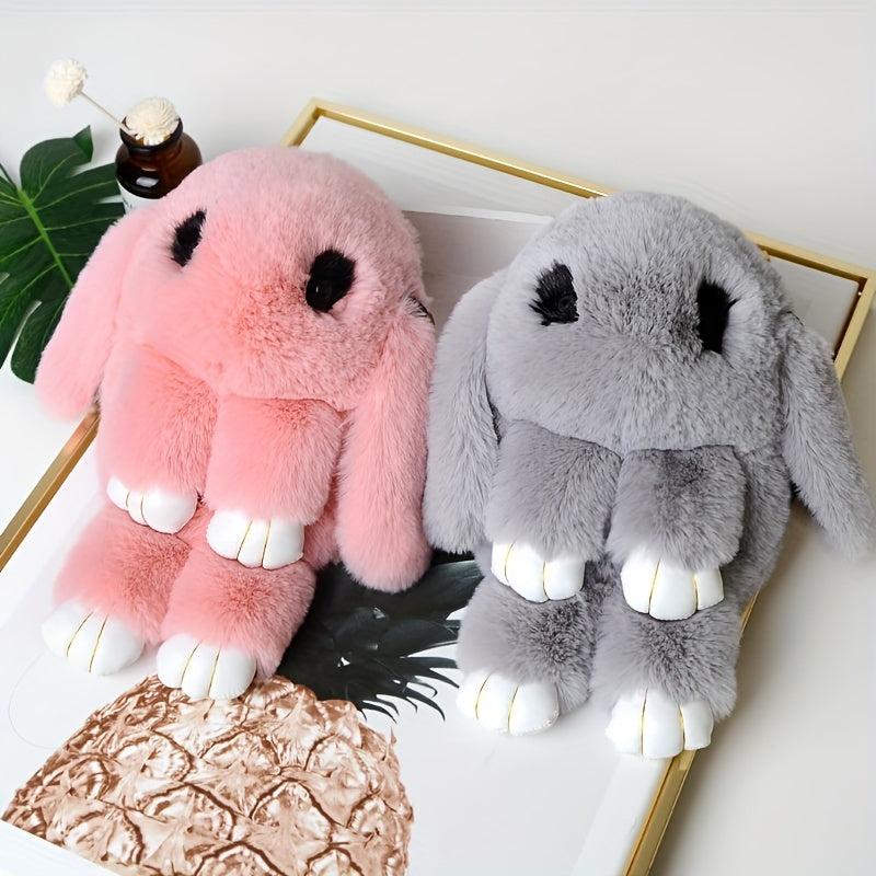Plush Bunny Bag Chain Crossbody Coin Purse For Girls