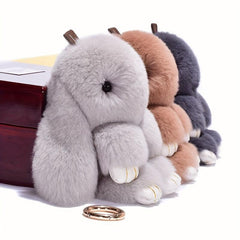 Plush Bunny Bag Chain Crossbody Coin Purse For Girls