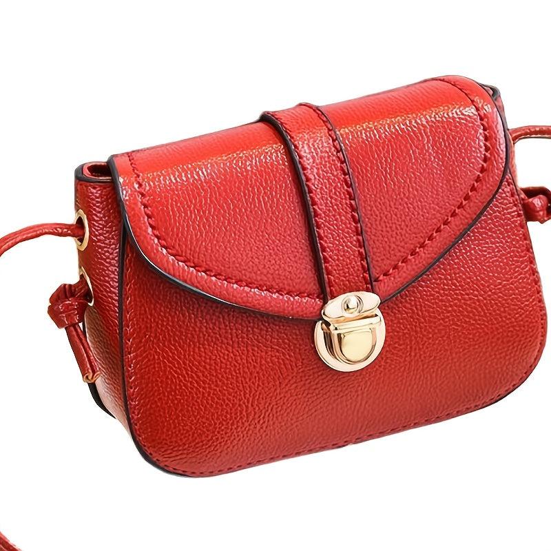 Flap Crossbody Bag Shoulder Saddle Bag Casual Handbag & Phone Purse