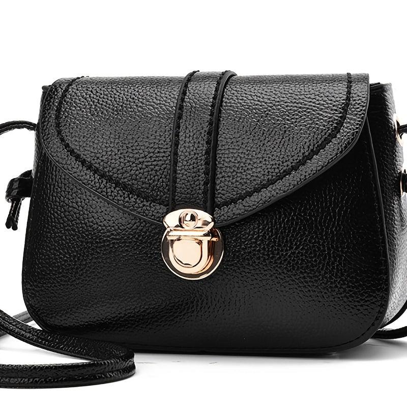 Flap Crossbody Bag Shoulder Saddle Bag Casual Handbag & Phone Purse
