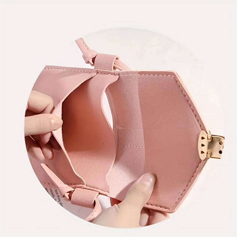 Solid Crossbody Bag Touch Screen Coin Purse Slim Minimalist