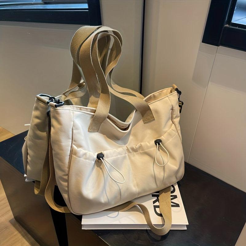 Vintage Large Capacity Hobo Bag Retro Crossbody Bag Women's Casual Handbag