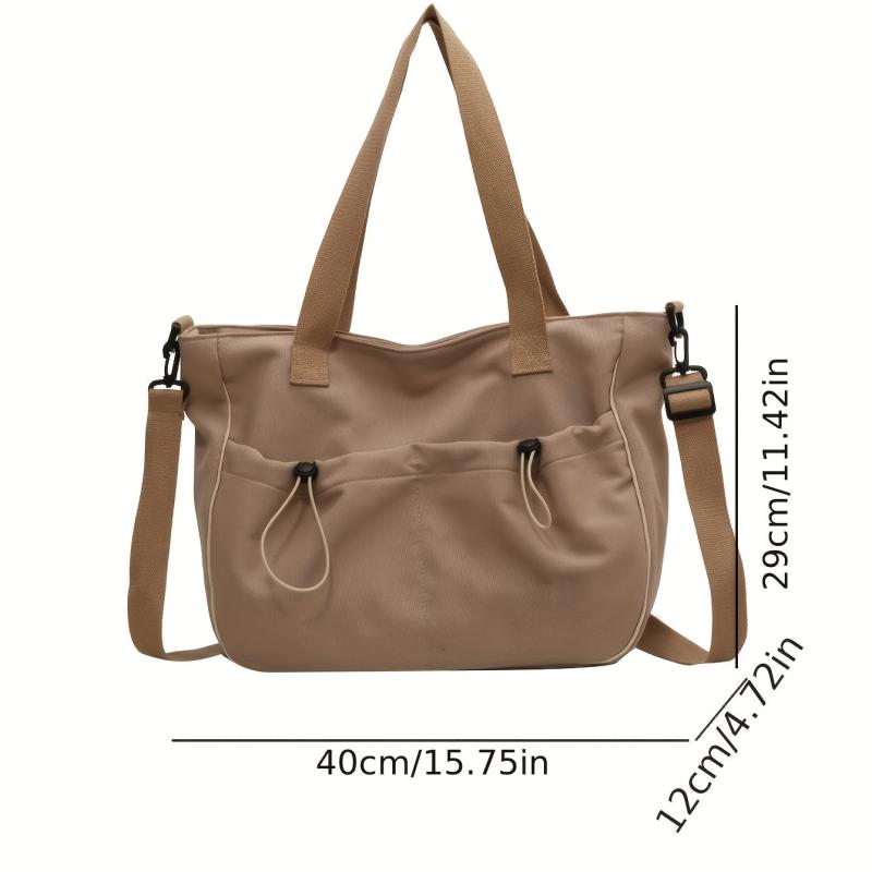 Vintage Large Capacity Hobo Bag Retro Crossbody Bag Women's Casual Handbag