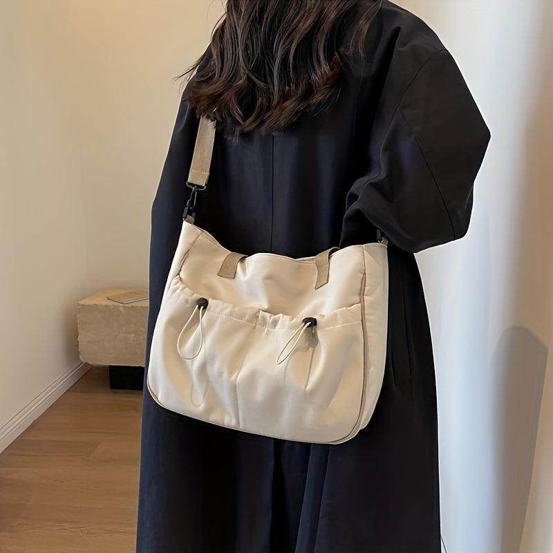 Vintage Large Capacity Hobo Bag Retro Crossbody Bag Women's Casual Handbag