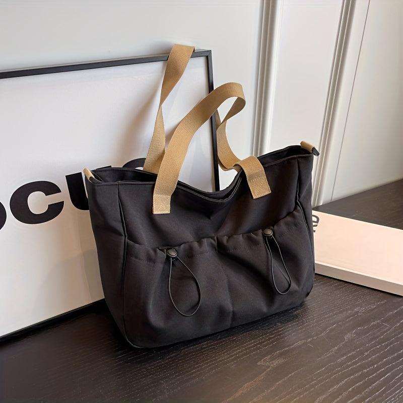 Vintage Large Capacity Hobo Bag Retro Crossbody Bag Women's Casual Handbag