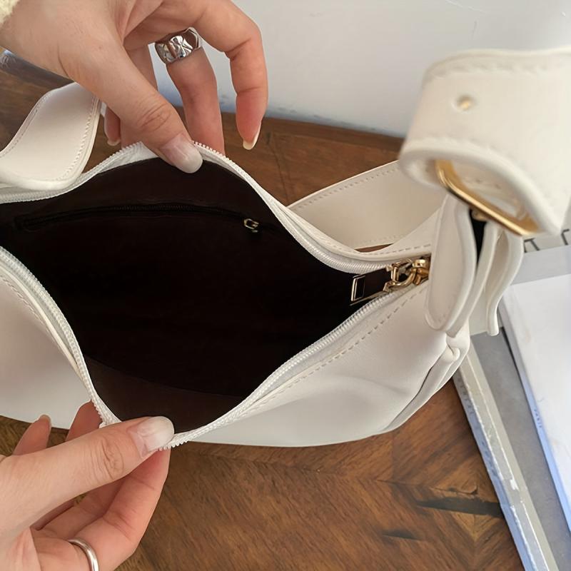 Minimalist Crossbody Bag Solid Shoulder Bag