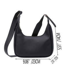 Minimalist Crossbody Bag Solid Shoulder Bag