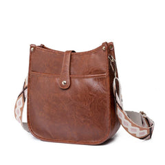 Vintage Crossbody Bag Ethnic Style Strap Commuter Purse Handbag
