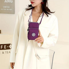 Nylon Cell Phone Bag Outdoor Armband Bag for Women