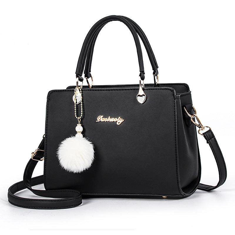 Minimalist Hobo Bag Doll Decor Crossbody Tote Bag
