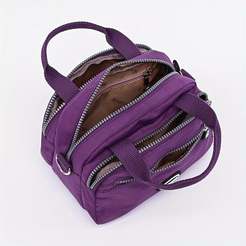 Small Nylon Crossbody Bag Portable Shoulder Bag For Mom
