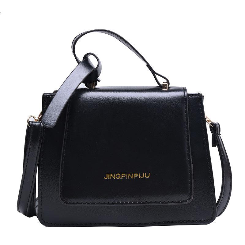 PU Leather Crossbody Satchel Flap Bag Classic Shoulder Bag