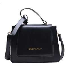 PU Leather Crossbody Satchel Flap Bag Classic Shoulder Bag