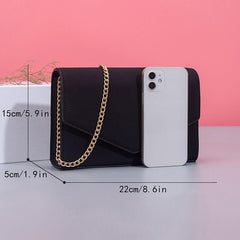 Leopard Pattern Crossbody Bag Chain Shoulder Bag