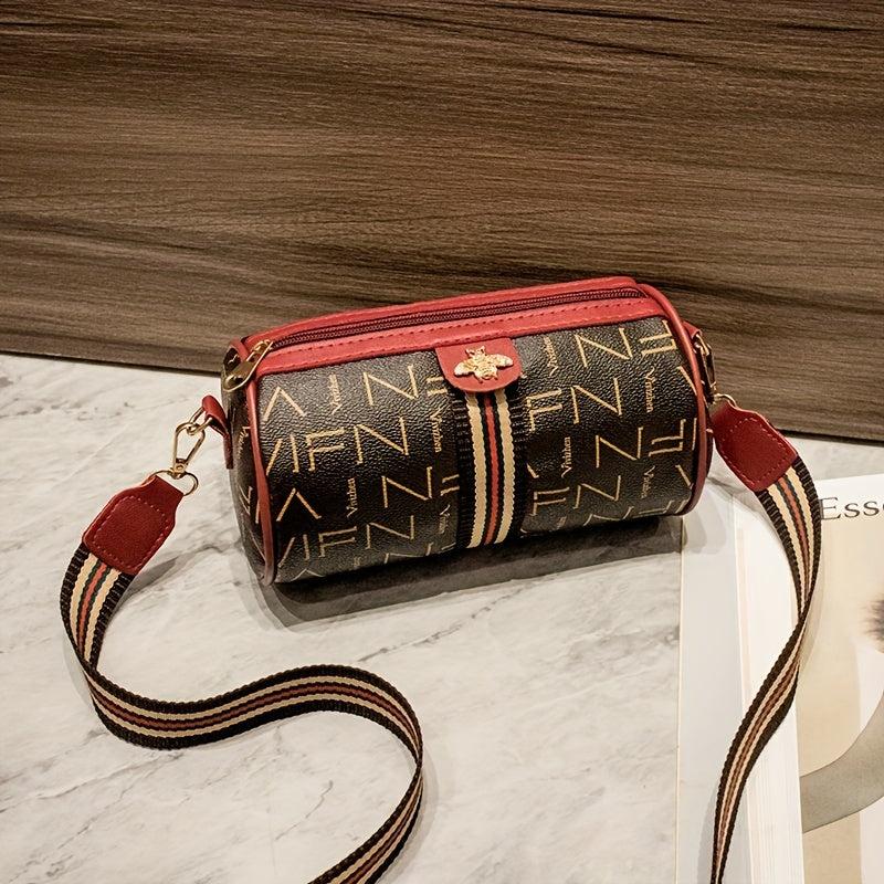 Boston Bag PU Leather Crossbody Purse