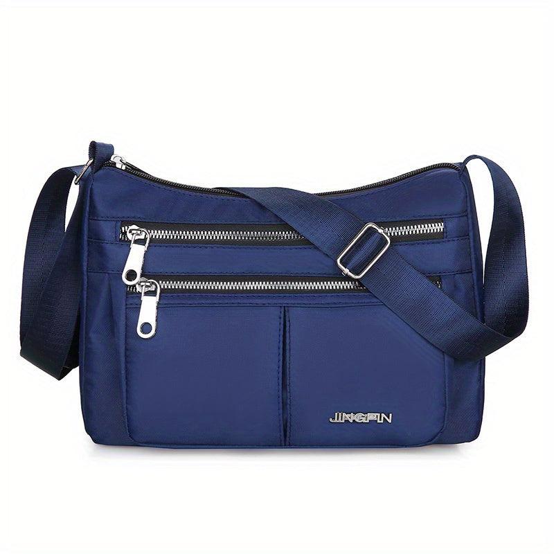 Minimalist Zipper Hobo Shoulder Bag for Women