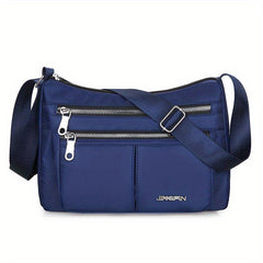 Minimalist Zipper Hobo Shoulder Bag for Women