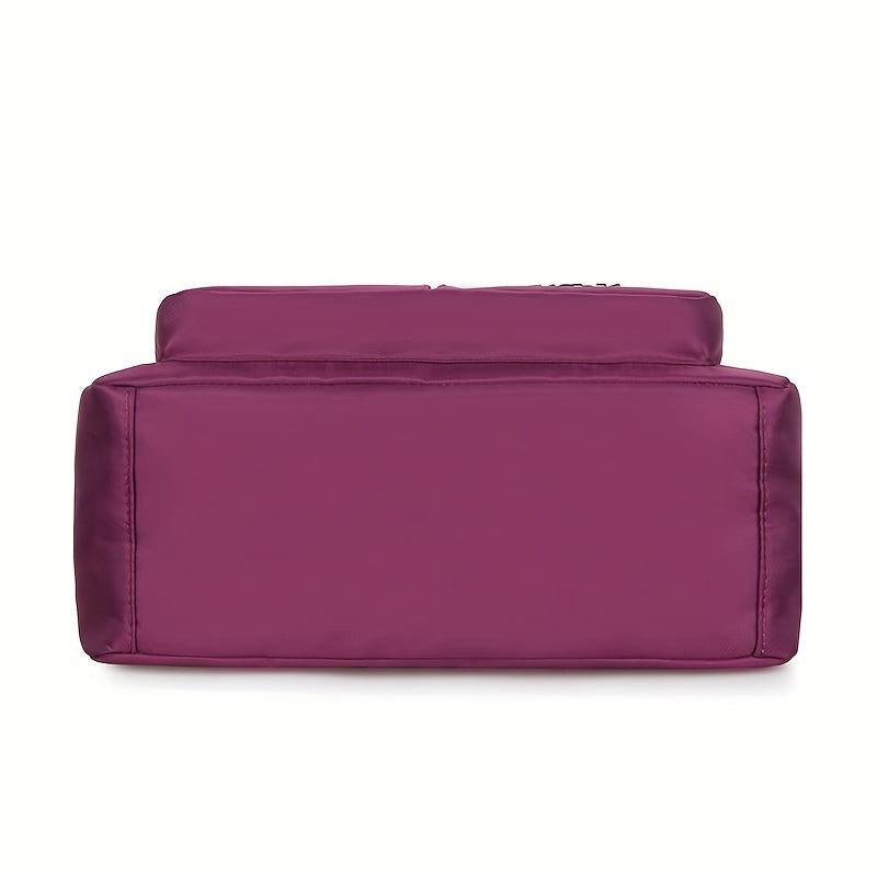 Minimalist Zipper Hobo Shoulder Bag for Women