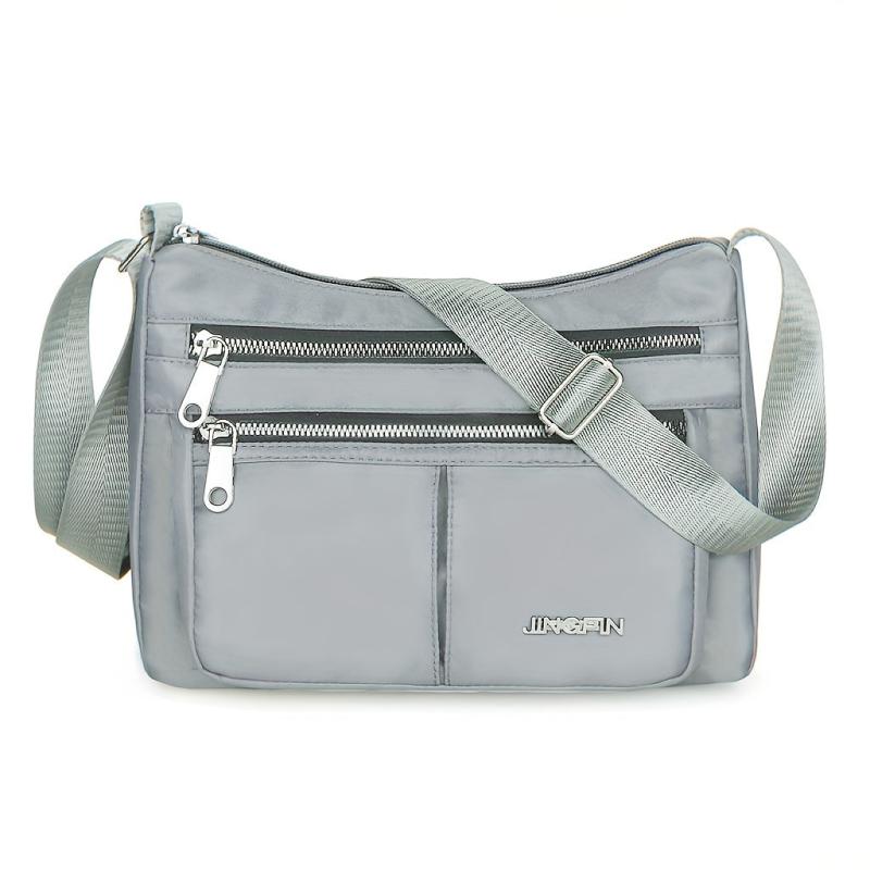 Minimalist Zipper Hobo Shoulder Bag for Women