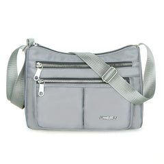 Minimalist Zipper Hobo Shoulder Bag for Women