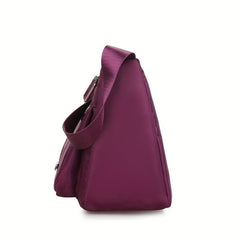 Minimalist Zipper Hobo Shoulder Bag for Women