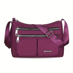 Minimalist Zipper Hobo Shoulder Bag for Women
