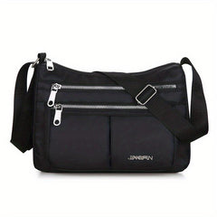 Minimalist Zipper Hobo Shoulder Bag for Women