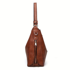 Retro Style Tote Bag For Women Large Capacity Hobo Bag Crossbody Bag