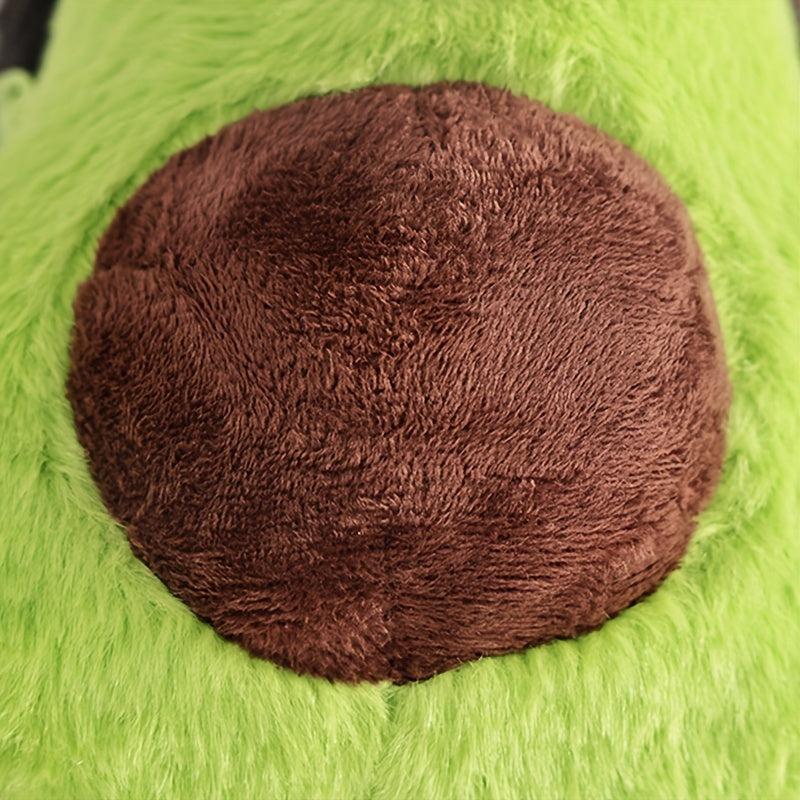 Avocado Plush Crossbody Bag Coin Purse Zipper Outdoor Cute Cartoon Style