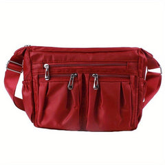 Nylon Waterproof Shoulder Bag Crossbody Handbag