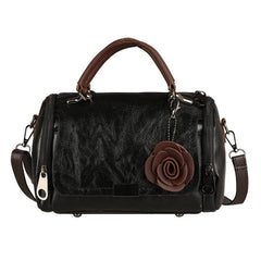 Vintage Boston Handbags Flower Crossbody Bag