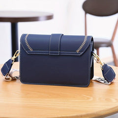 Flap Crossbody Bag Zipper Square Casual Shoulder Bag