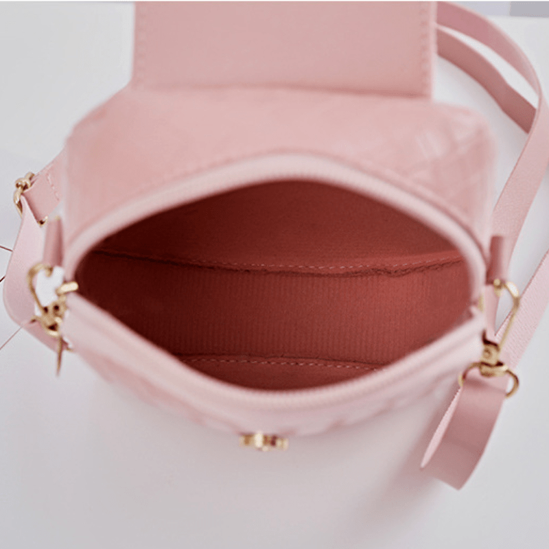 Classic Braided Crossbody Bag Solid Shoulder Bag