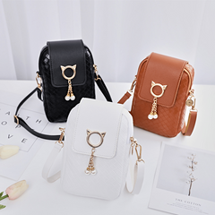 Classic Braided Crossbody Bag Solid Shoulder Bag