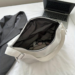 Large Capacity Tote Bag Nylon Durable Lightweight Shoulder Bag