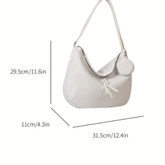 Large Capacity Tote Bag Nylon Durable Lightweight Shoulder Bag