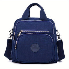 Small Solid Crossbody Bag Casual Pocket Handbag Portable Mommy Bag