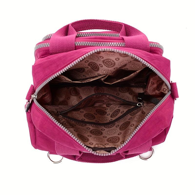 Small Solid Crossbody Bag Casual Pocket Handbag Portable Mommy Bag