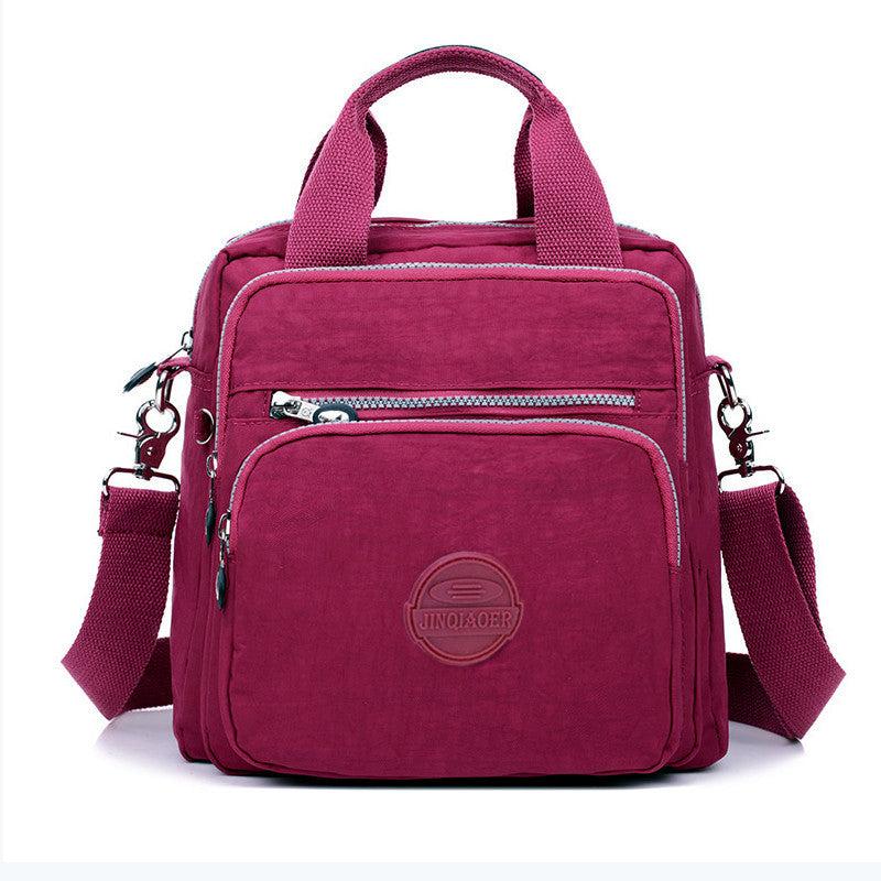 Small Solid Crossbody Bag Casual Pocket Handbag Portable Mommy Bag