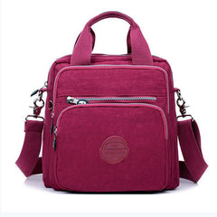 Small Solid Crossbody Bag Casual Pocket Handbag Portable Mommy Bag