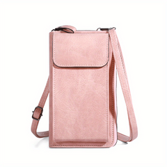 Vintage Mini PU Leather Crossbody Phone Bag Wallet
