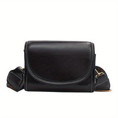 Faux Pearl Retro Style Crossbody Bag Flap Square Bag