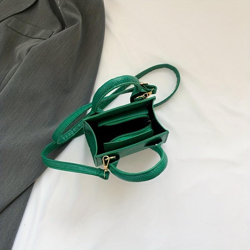 Minimalist Solid Small Bag Crossbody Satchel All Match Square