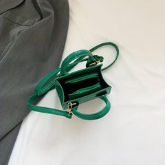 Minimalist Solid Small Bag Crossbody Satchel All Match Square
