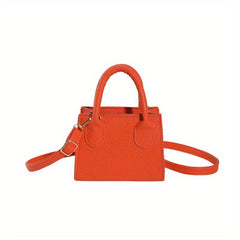 Minimalist Solid Small Bag Crossbody Satchel All Match Square