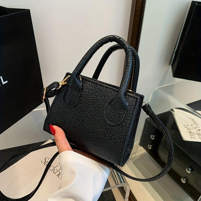 Minimalist Solid Small Bag Crossbody Satchel All Match Square